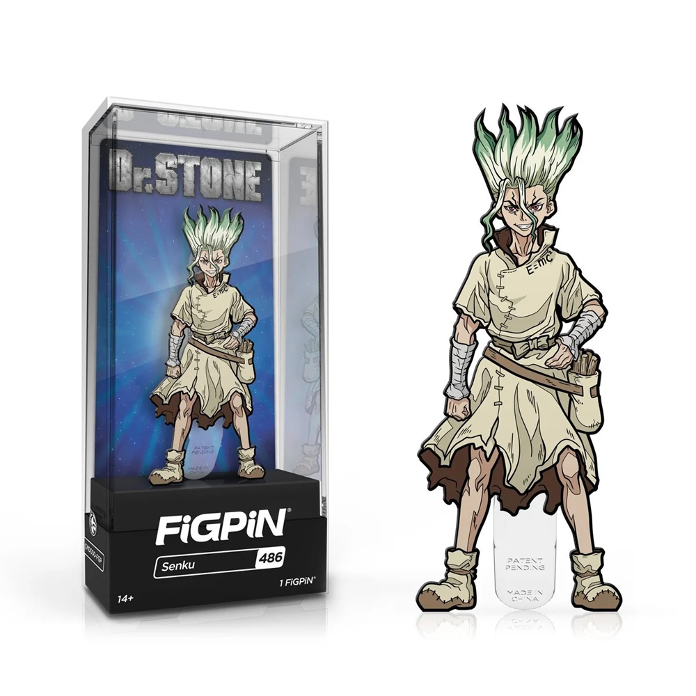 FiGPiN: Dr. Stone - Senku #486 (ONLINE ORDER ONLY)