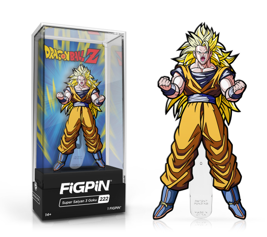 FiGPiN: Dragon Ball Z - Super Saiyan 3 Goku #222 (ONLINE ORDER ONLY)