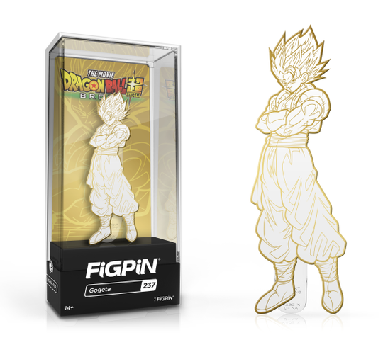 FiGPiN: Dragon Ball Super - Gogeta (White and Gold) #237 (ONLINE ORDER ONLY)