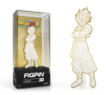FiGPiN: Dragon Ball Super - Gogeta (White and Gold) #237 (ONLINE ORDER ONLY)