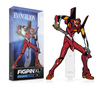FiGPiN XL: Evangelion - EVA Unit 02 #X36 (ONLINE ORDER ONLY)