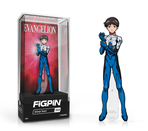 FiGPiN: Evangelion - Shinji Ikari #333 (ONLINE ORDER ONLY)