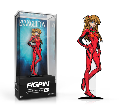 FiGPiN: Evangelion - Asuka Shikinami Langley #334 (ONLINE ORDER ONLY)