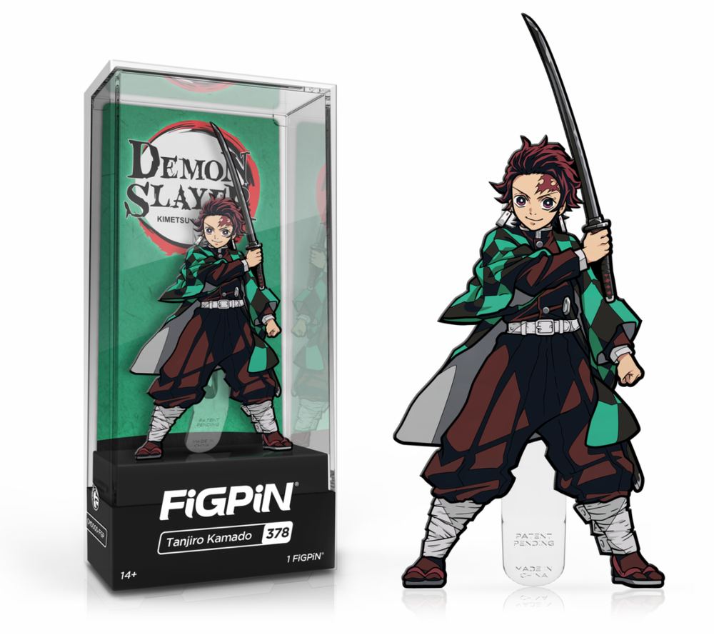 FiGPiN: Demon Slayer: Kimetsu no Yaiba - Tanjiro Kamado #378 (ONLINE ORDER ONLY)
