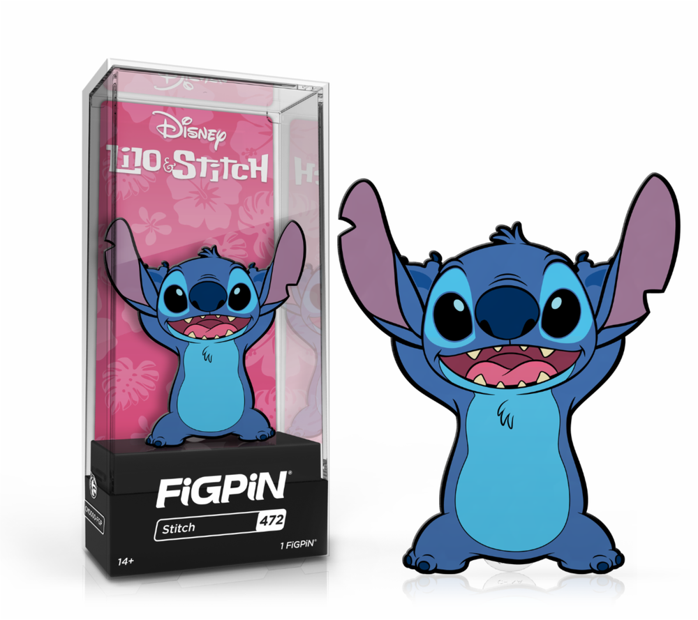 FiGPiN: Lilo & Stitch - Stitch (Excited) #472 (ONLINE ORDER ONLY)