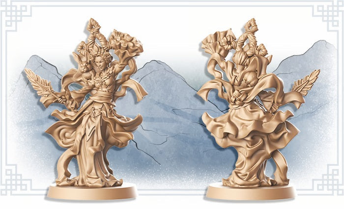 Zombicide: White Death Chang E' and Hou Yi - Kickstarter Exclusive (ONLINE ORDER ONLY)