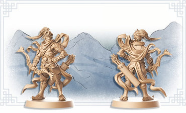 Zombicide: White Death Chang E' and Hou Yi - Kickstarter Exclusive (ONLINE ORDER ONLY)