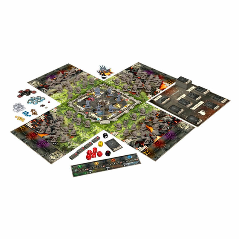 CMNBSG001 B Sieged Sons Of The Abyss Board Game Cool Mini or Not (ONLINE ORDER ONLY)