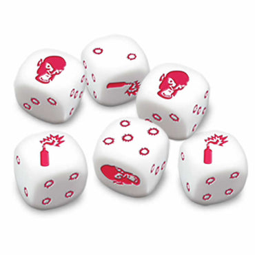 CMNGUG9002 White Dice Zombicide Board Game Accessory Cool Mini or Not (ONLINE ORDER ONLY)