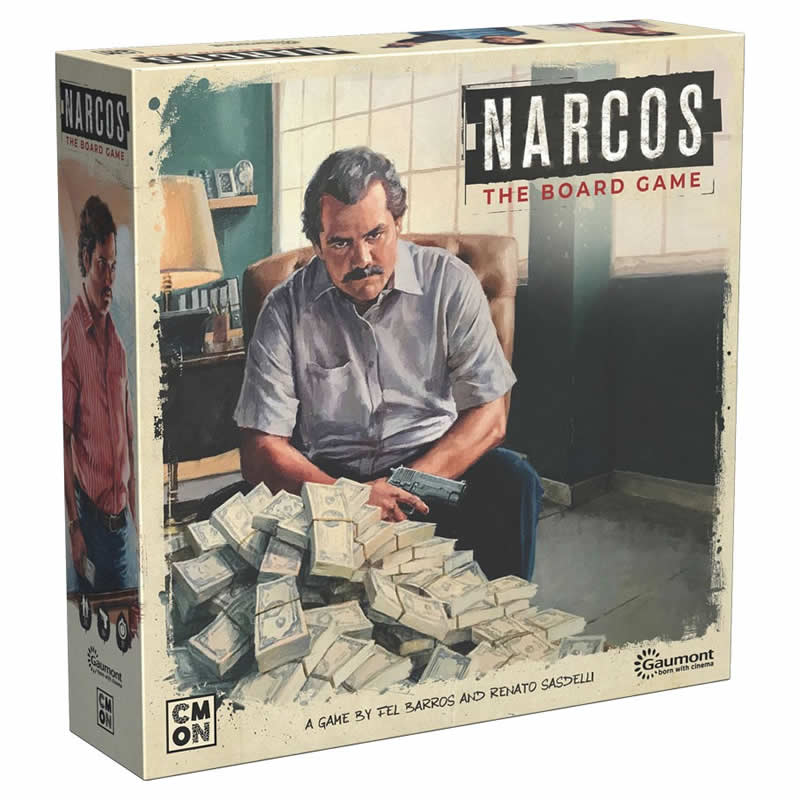 CMNNRC001 Narcos The Board Game Cool Mini or Not (ONLINE ORDER ONLY)