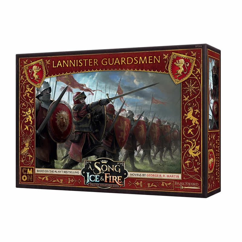 CMNSIF201 Lannister Guardsmen Expansion A Song of Ice and Fire Cool Mini or Not (ONLINE ORDER ONLY)