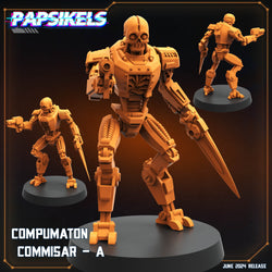 3D Printed Papsikels Compumaton Set JUNE 2024 SCIFI 28mm 32mm (Online Only)