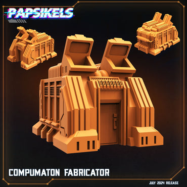 3D Printed Papsikels Compumaton Fabricator July 2024 Scifi 28mm 32mm (Online Only)