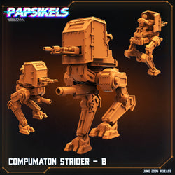 3D Printed Papsikels Compumaton Strider Set JUNE 2024 SCIFI 28mm 32mm (Online Only)