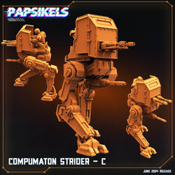 3D Printed Papsikels Compumaton Strider Set JUNE 2024 SCIFI 28mm 32mm (Online Only)