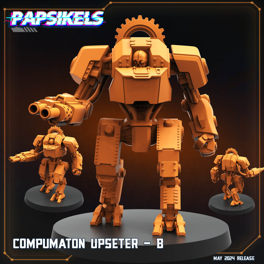 3D Printed Papsikels Compumaton Upseter Set Democracy Troopers Bugs and Bots 28mm 32mm (Online Only)