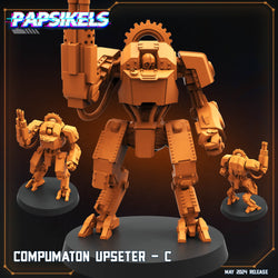 3D Printed Papsikels Compumaton Upseter Set Democracy Troopers Bugs and Bots 28mm 32mm (Online Only)