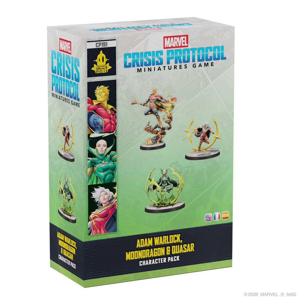 Marvel Crisis Protocol: Adam Warlock, Moondragon & Quasar