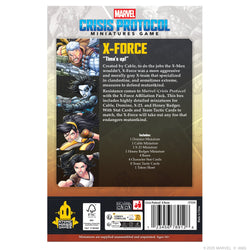 Marvel Crisis Protocol: X-Force Affiliation Pack