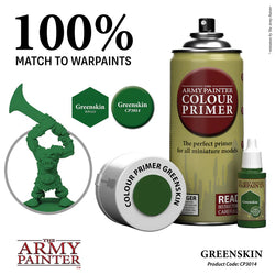 Army Painter Colour Primer: Greenskin (ONLINE ORDER ONLY)