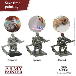 Army Painter Colour Primer: Gun Metal (ONLINE ORDER ONLY)