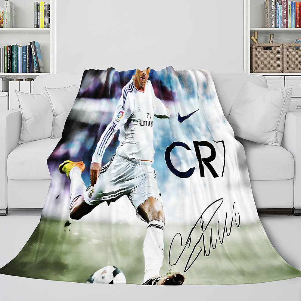 CR7 Blanket Flannel Fleece Throw Room Decoration (Online Order Only)
