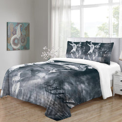 CR7 Cristiano Ronaldo Bedding Set Pattern Quilt Duvet Cover (Online Order Only)
