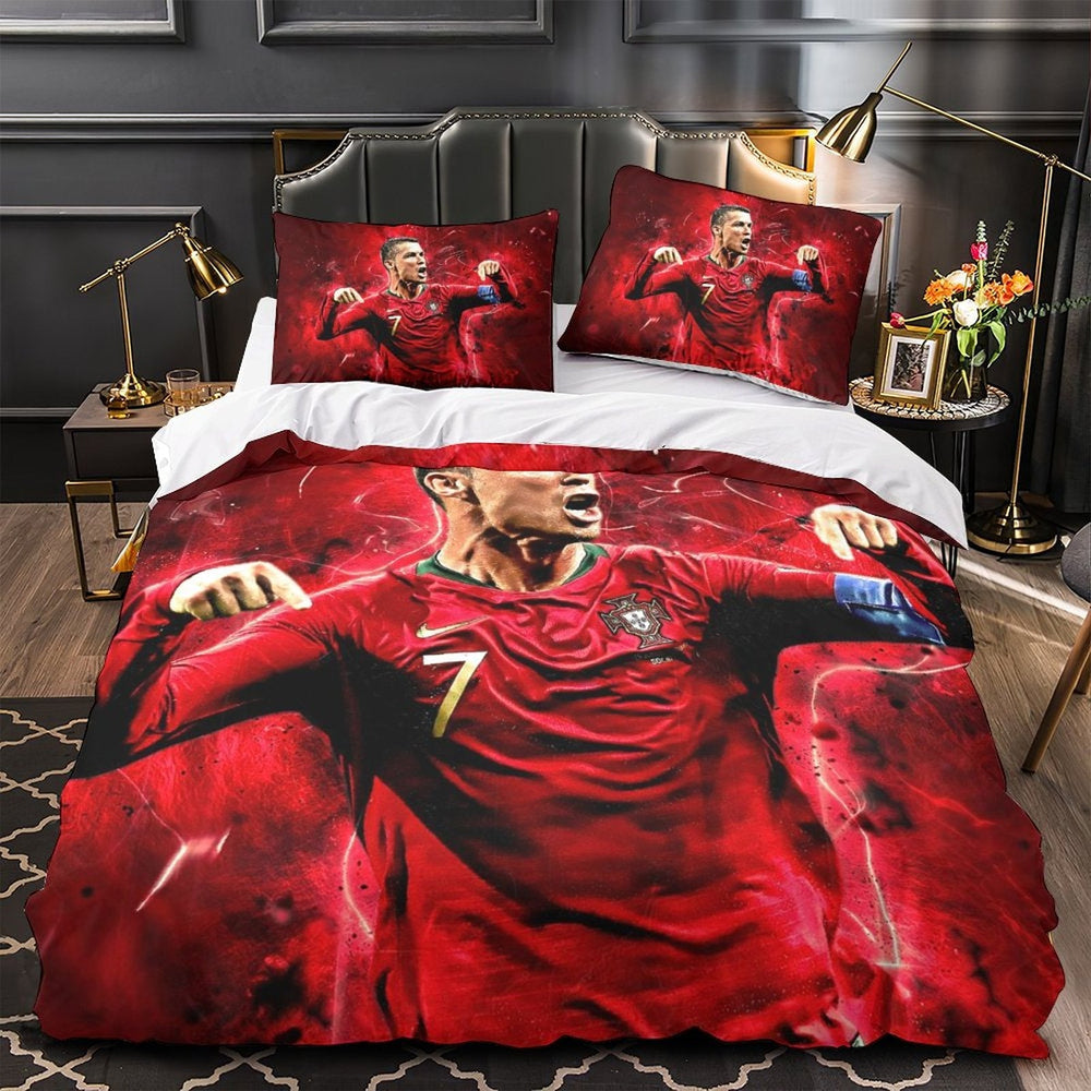 CR7 Cristiano Ronaldo Bedding Set Duvet Cover (Online Order Only)