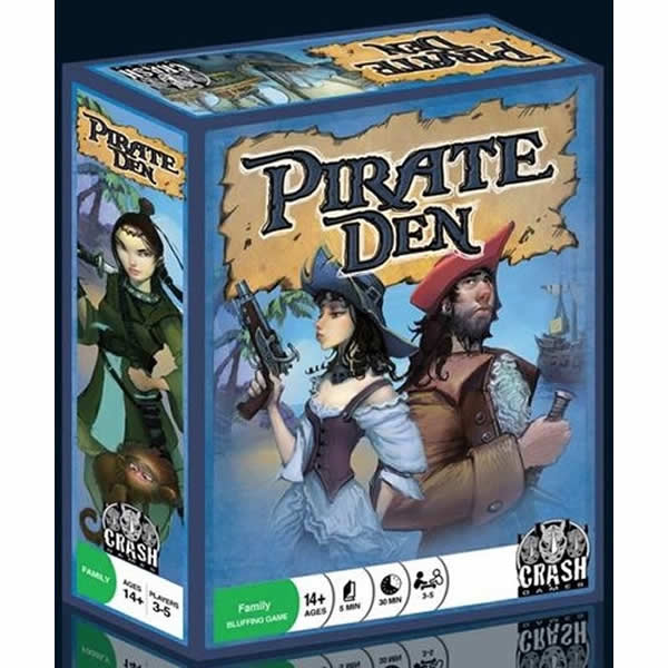 CRA901 Pirate Den Card Game Crash Of Games (ONLINE ORDER ONLY)