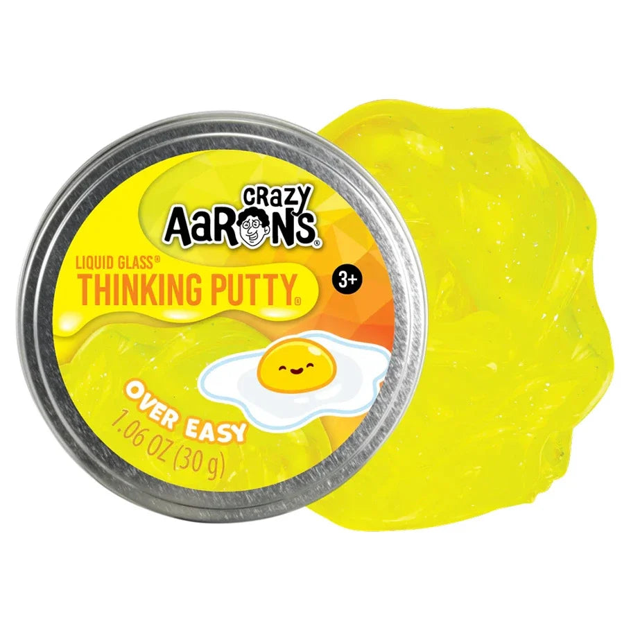 Crazy Aaron's: Thinking Putty Liquid Glass - Over Easy (ONLINE ORDER ONLY)