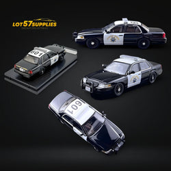 Rollin Ford Crown Victoria California State Police Car 1:64 (ONLINE ORDER ONLY)