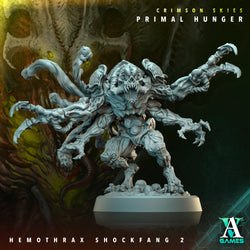 3D Printed Archvillain Games Crimson Skies Primal Hunger- Hemothrax Shockfang 28mm 32mm D&D (Online Only)
