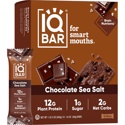 Chocolate Sea Salt (12 Bars) (ONLINE ORDER ONLY)