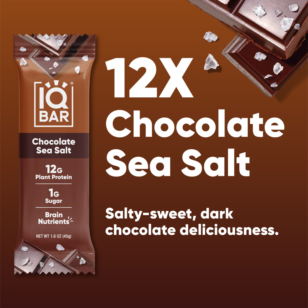 Chocolate Sea Salt (12 Bars) (ONLINE ORDER ONLY)
