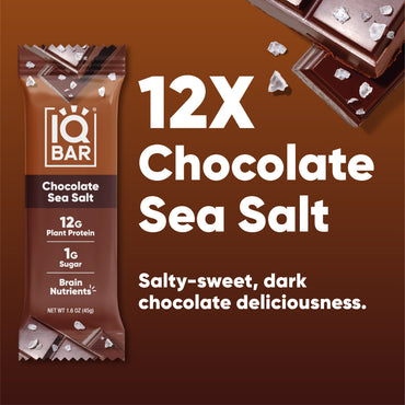 Chocolate Sea Salt (12 Bars) (ONLINE ORDER ONLY)