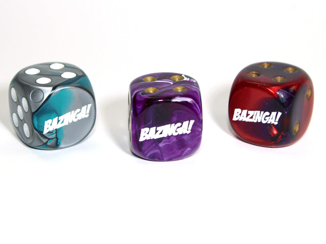 Bazinga d6 16mm Pipped (Dice colors are at random) | sold per piece (Online Only)