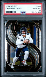 Graded 2024 Panini Select Caleb Williams #114 Rookie RC Football Card PSA 10 Gem Mint (ONLINE ORDER ONLY)