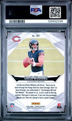 Graded 2024 Panini Phoenix Caleb Williams #151 Lazer Rookie RC Football Card PSA 10 Gem Mint (ONLINE ORDER ONLY)