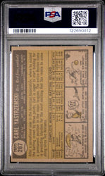 Graded 1961 Topps Carl Yastrzemski #287 Star Rookie Rookie RC Baseball Card PSA 5 Excellent (ONLINE ORDER ONLY)