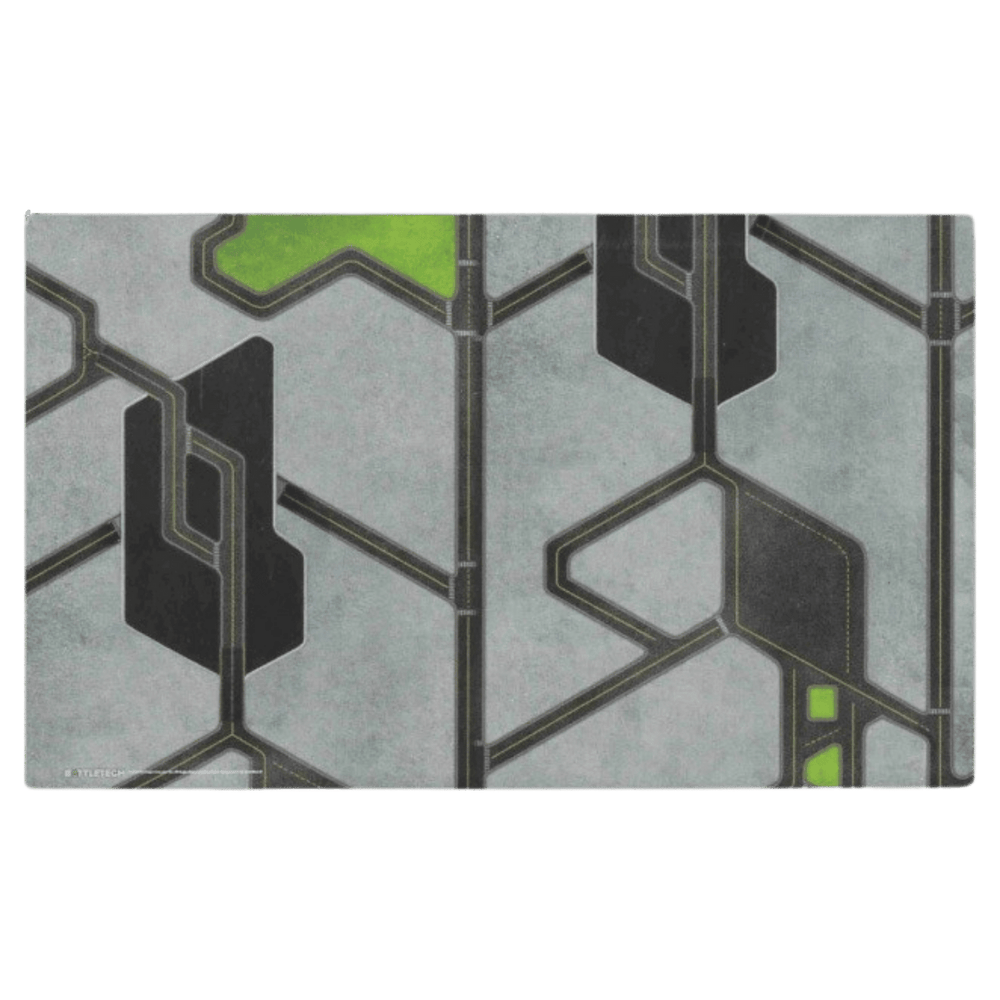 BattleTech: Battle Mat - FieldTech - Alpha Strike - Lunar/City (ONLINE ORDER ONLY)