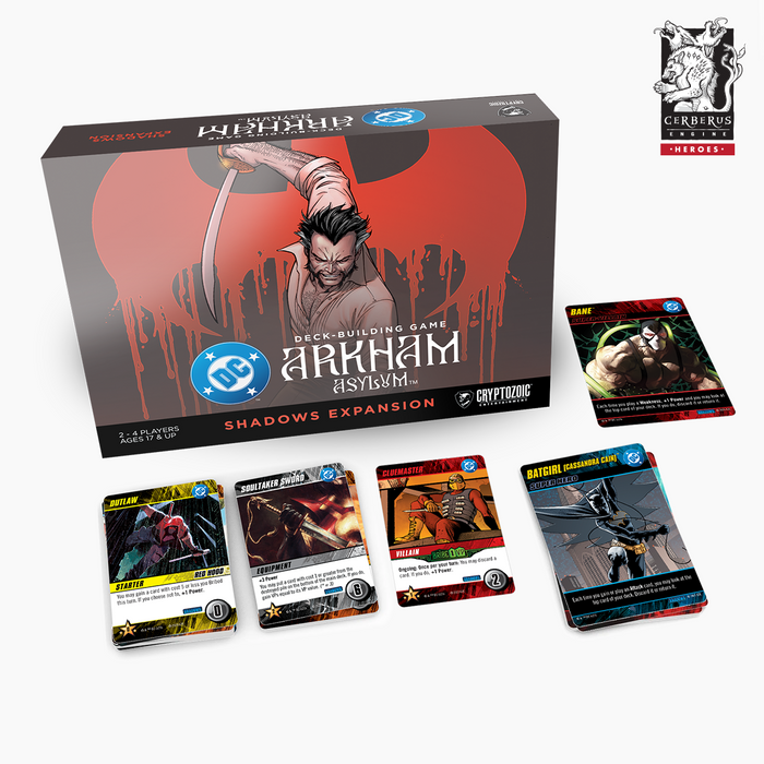 DC Deck-Building Game: Arkham Asylum - Shadows Expansion (ONLINE ORDER ONLY)
