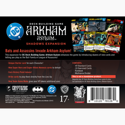 DC Deck-Building Game: Arkham Asylum - Shadows Expansion (ONLINE ORDER ONLY)