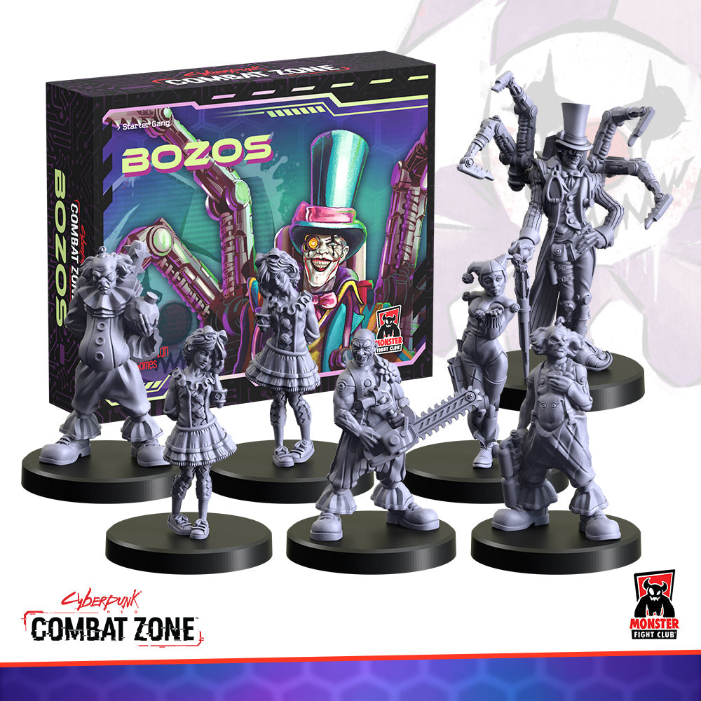 Cyberpunk Red Combat Zone: Bozos Starter Gang (ONLINE ORDER ONLY)