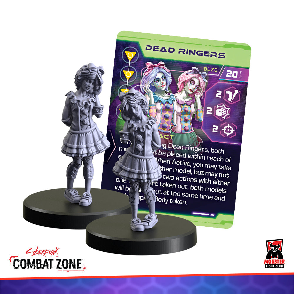 Cyberpunk Red Combat Zone: Bozos Starter Gang (ONLINE ORDER ONLY)
