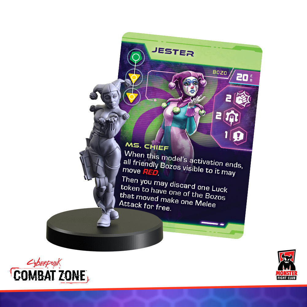Cyberpunk Red Combat Zone: Bozos Starter Gang (ONLINE ORDER ONLY)