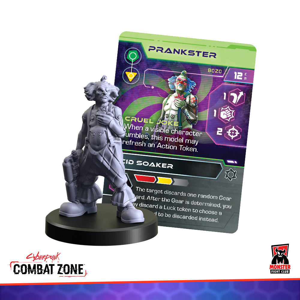 Cyberpunk Red Combat Zone: Bozos Starter Gang (ONLINE ORDER ONLY)