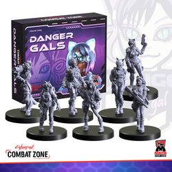 Cyberpunk Red Combat Zone: Danger Gals Starter Gang (ONLINE ORDER ONLY)