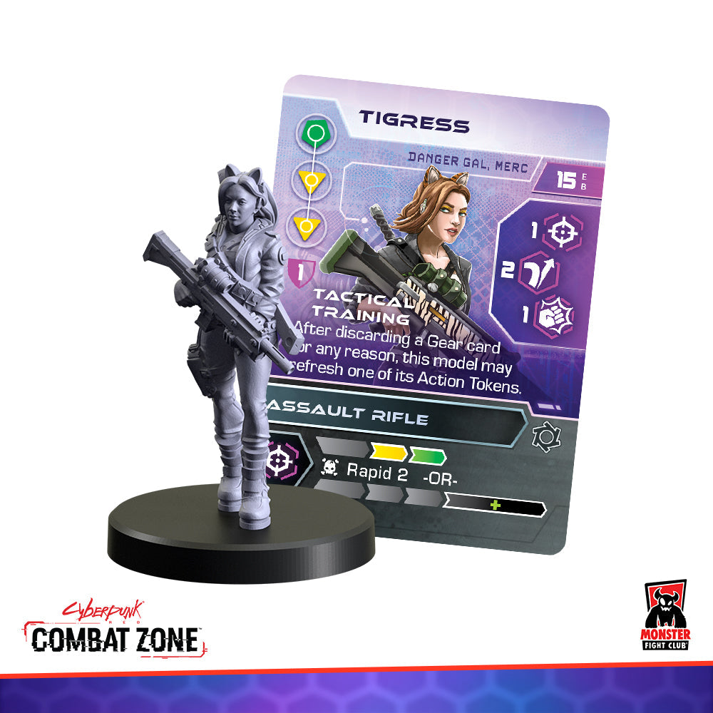 Cyberpunk Red Combat Zone: Danger Gals Starter Gang (ONLINE ORDER ONLY)