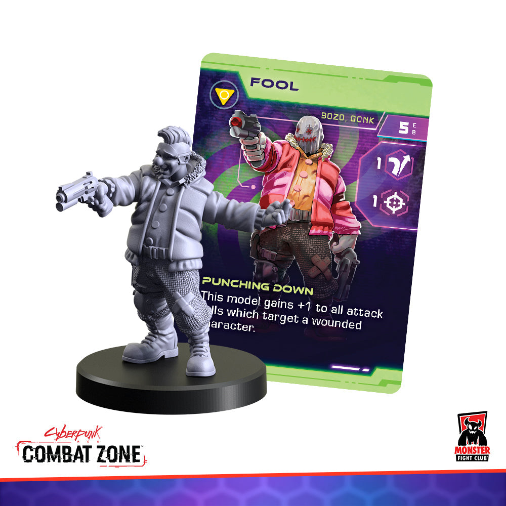 Cyberpunk Red Combat Zone: Foolproofed (Bozo Gonks) (ONLINE ORDER ONLY)