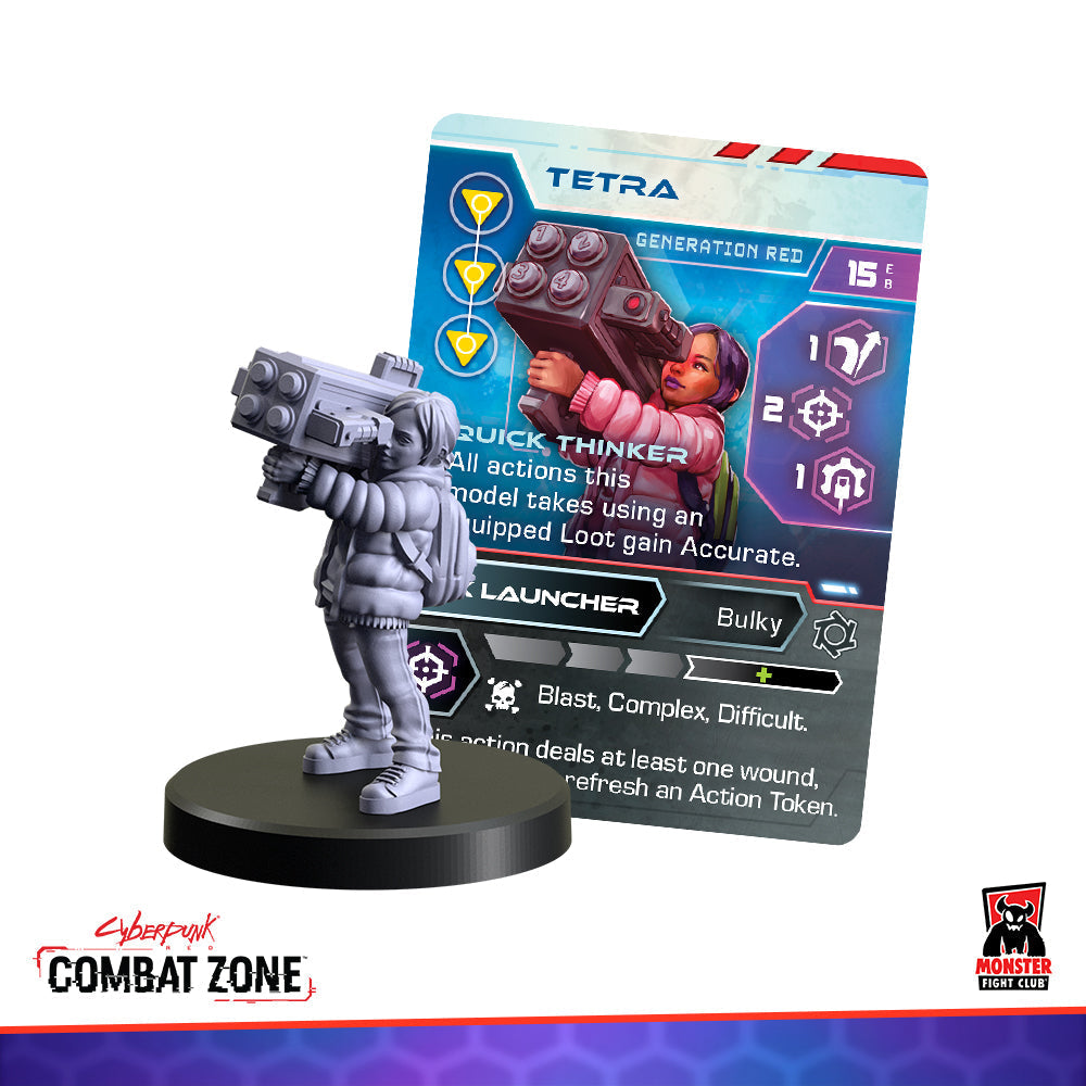 Cyberpunk Red Combat Zone: Generation RED Starter Gang (ONLINE ORDER ONLY)